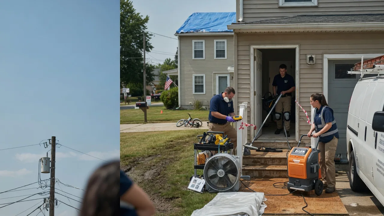 Water Damage Repair in Bridgeport, TX near me